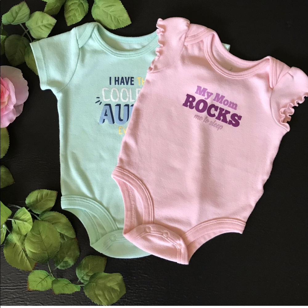 6-9months - 2 pieces onesie Lullaby Baby girl